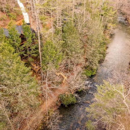 Thistle Trout Villa Ellijay Exterior photo